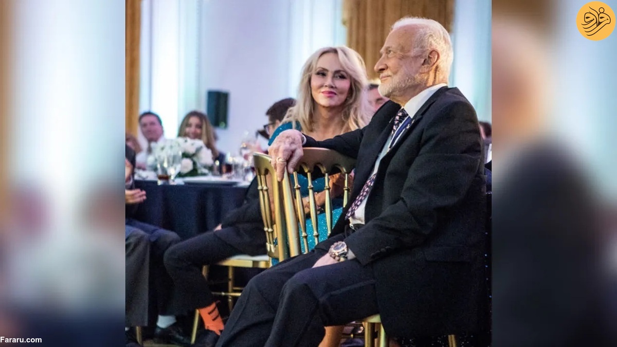 ازدواج فضانورد مشهور در 93 سالگی