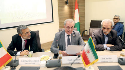 نظام تولیدی ایتالیا مشتاق به همکاری با ایران 
